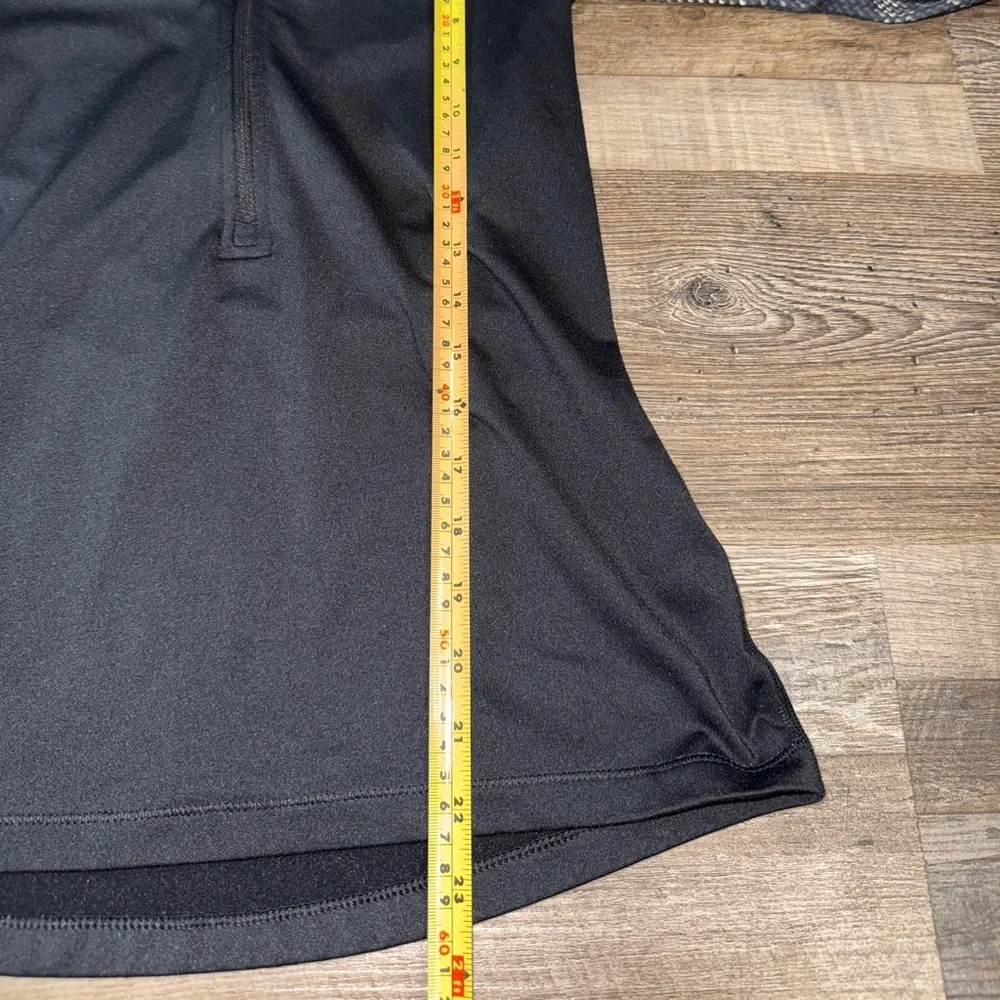 Nike Pro Hyperwarm Nordic Dri-FIT Half Zip Pullover Small Black Athletic Womens